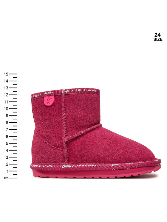 EMU Australia EMU Australia Cizme de zăpadă Barbie™ Wallaby Mini K13153 Roz