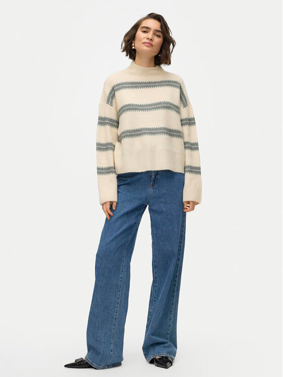 Vero Moda Vero Moda Garbó Dazzle 10310850 Bézs Loose Fit