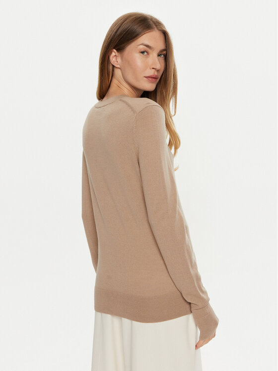 Calvin Klein Calvin Klein Kampsun K20K207452 Beež Regular Fit