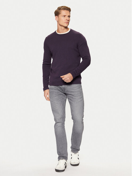 s.Oliver s.Oliver Hosszú ujjú 2150762 Lila Regular Fit