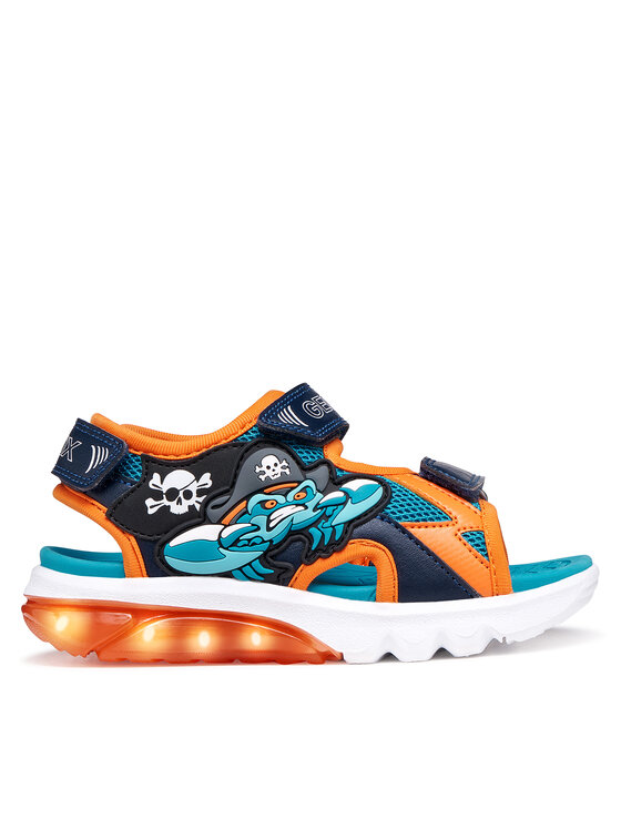 Geox Geox Sandály J Sandal Ciberdron B J65MXD 01454 C4361 S Tmavomodrá