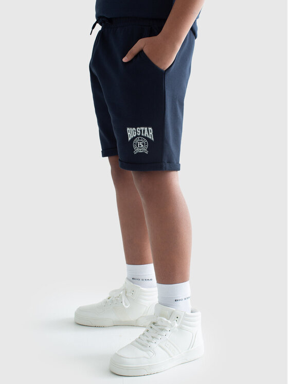 BIG STAR BIG STAR Szorty sportowe SZORTEX_403_110 Granatowy Basic Fit