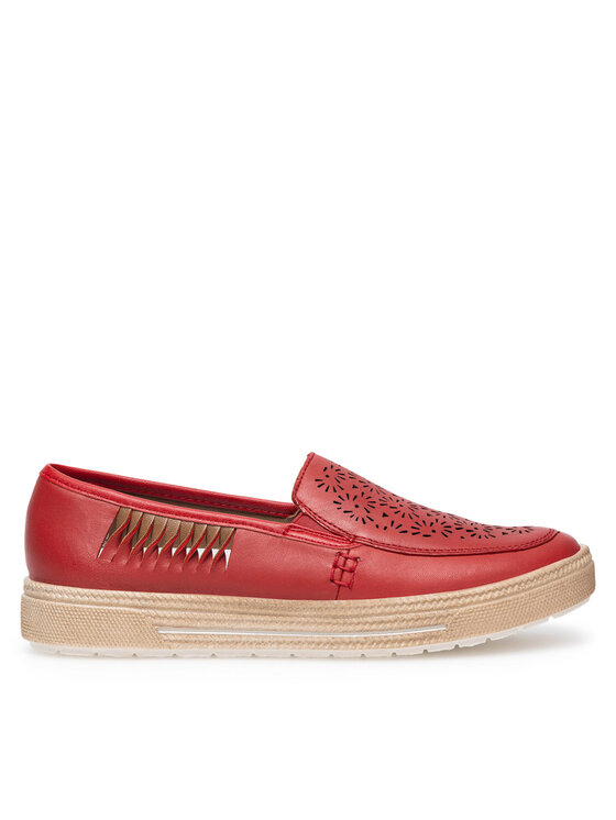 Remonte Scarpe basse D1F06-33 Rosso, taglia : 36