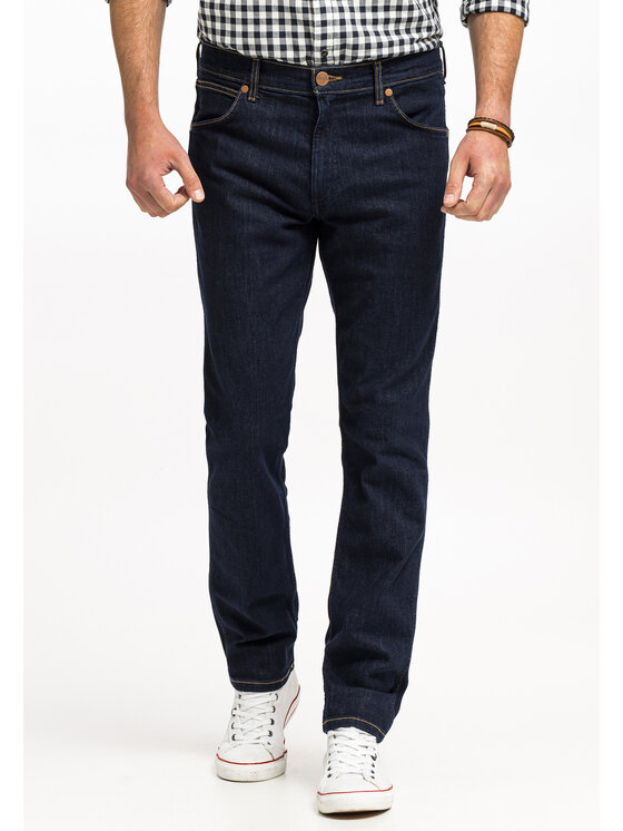 Wrangler Wrangler Jeansy GREENSBORO Niebieski Straight Fit