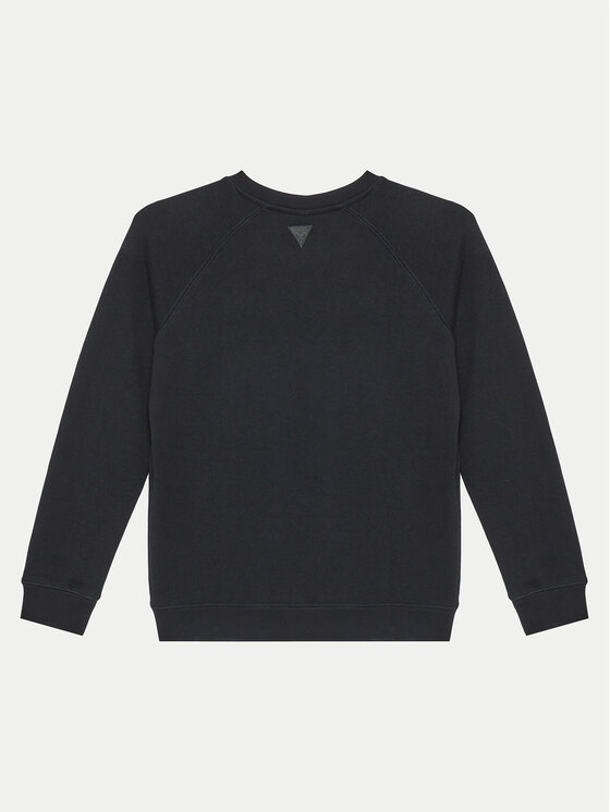 Guess Guess Μπλούζα L4BQ31 KAIJ1 Μαύρο Regular Fit