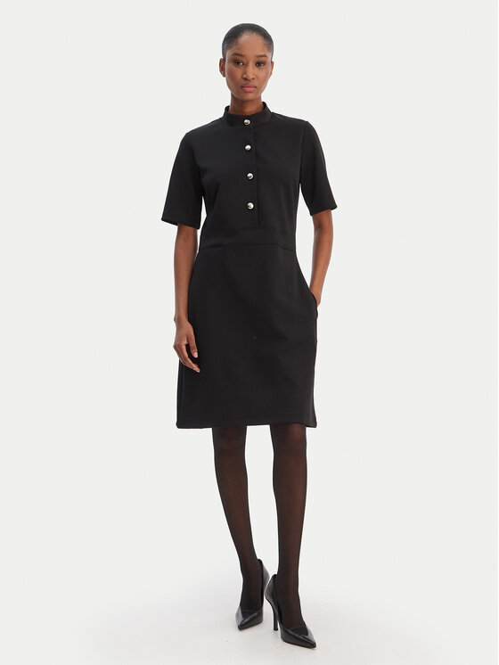 JOOP! JOOP! Každodenní šaty Tibra 10100209 Černá Regular Fit