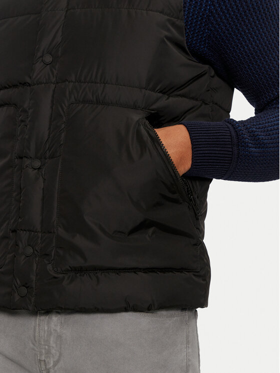 Bomboogie Bomboogie Weste VM8620TTNA4 Schwarz Regular Fit