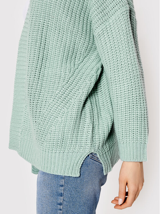 Cardigan LK-274HOBBIT Verde Regular Fit