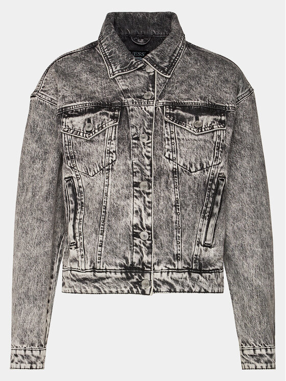 Guess Guess Teksajakk Clarette W4RN62 D56B3 Hall Regular Fit