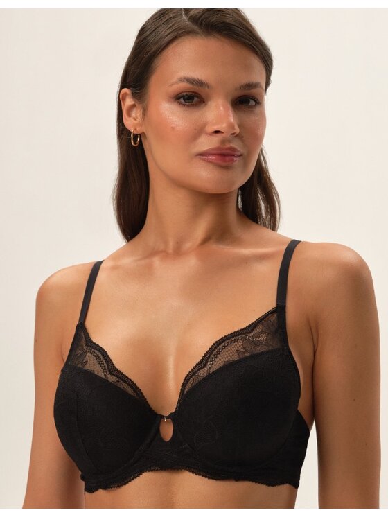 Esotiq Esotiq Biustonosz push-up 42293 Czarny