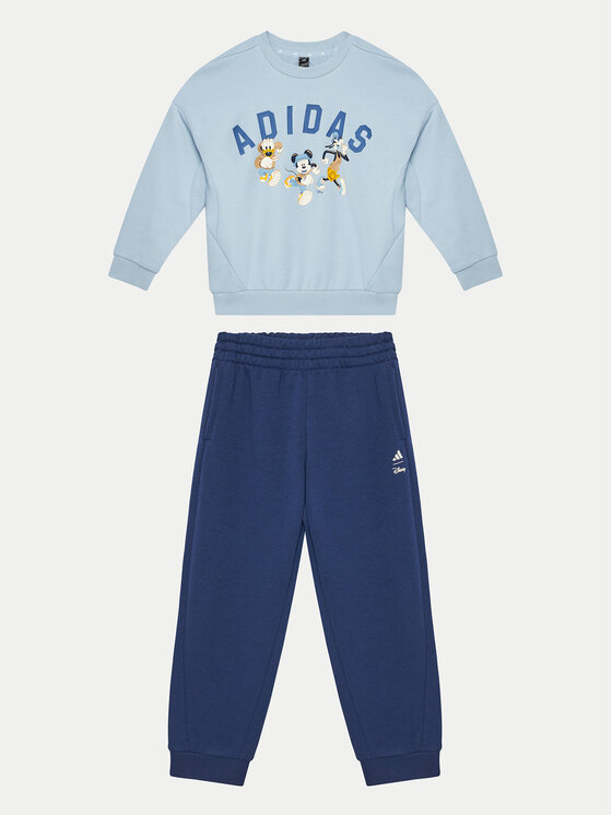 adidas adidas Tepláková souprava Disney Mickey Mouse JN6100 Modrá Regular Fit