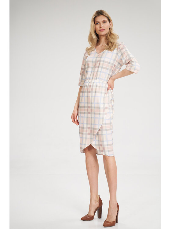 FIGL FIGL Šaty M702 Farebná Regular Fit