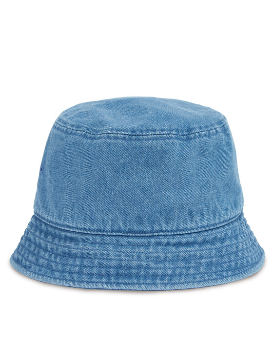 Calvin Klein Calvin Klein Pălărie Mono Logo Denim Bucket Hat LV04G5021G Albastru