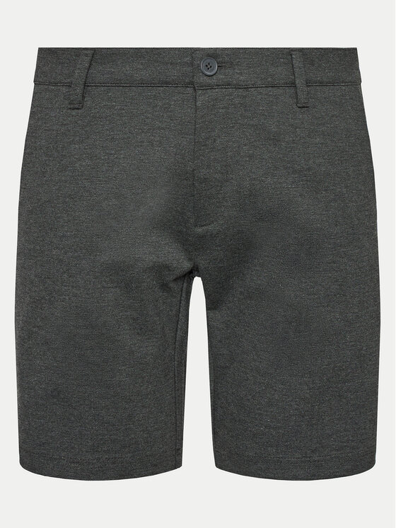 INDICODE INDICODE Kratke hlače Aalborg 70-371 Siva Slim Fit