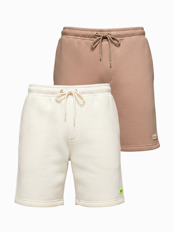 Ombre Ombre komplet szortów materiałowych Z129 Kolorowy Basic Fit