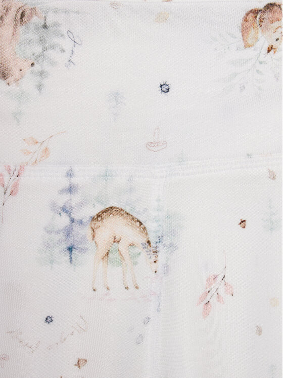 Jamiks Jamiks Pantaloni cu botoșei Pola JZF205 Alb Regular Fit