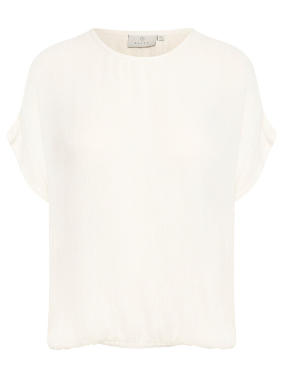 Kaffe Kaffe Blusa Amber 10500781 Bianco Loose Fit