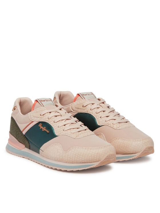 Pepe Jeans Pepe Jeans Сникърси London Mix PLS40044 Розов