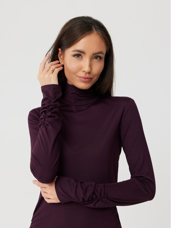 Roco Fashion Roco Fashion Každodenné šaty Leontine Fialová Slim Fit