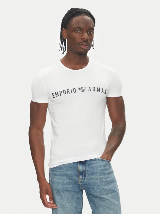 Emporio Armani Underwear Emporio Armani Underwear T-Shirt EM000375 AF10772 U0002 Biały Slim Fit
