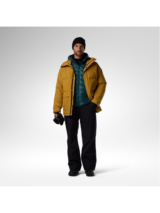 Rossignol Rossignol Kurtka puchowa M Verok Down Hoodie Jacket Turkusowy Regular Fit