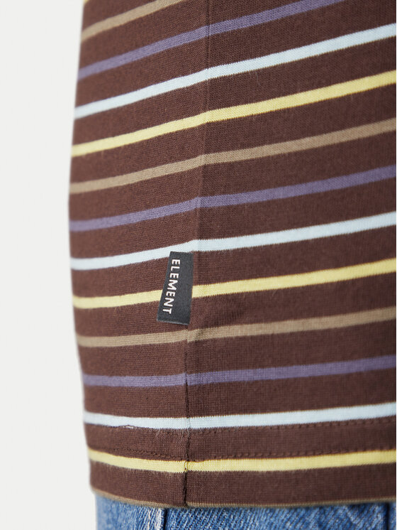 Element Element Póló Icon Label Pocket ELYKT00198 Színes Regular Fit