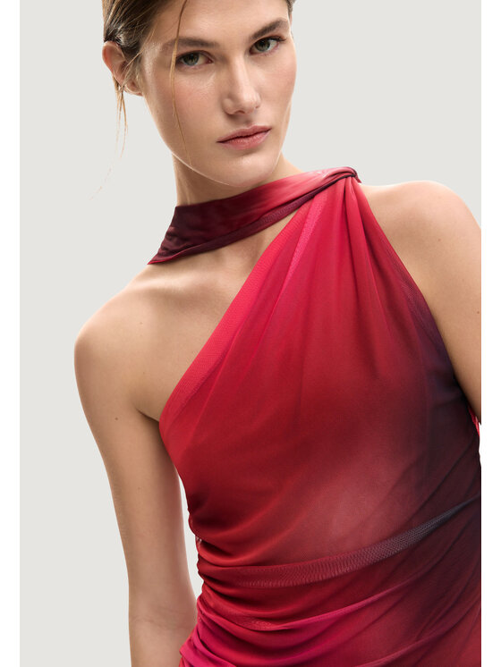 Desigual Desigual Palaidinė Bratislava 26SWTK31 Raudona Slim Fit