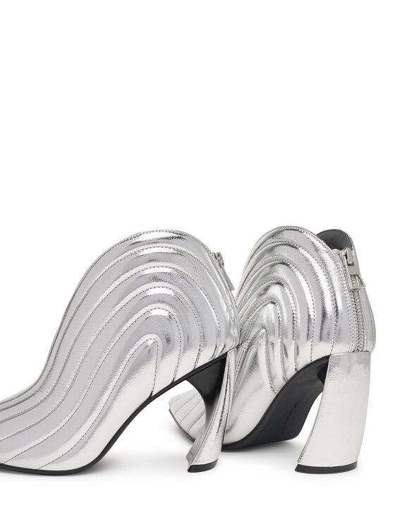United Nude United Nude Škornji Zuma Luna HI 11062141170 Srebrna