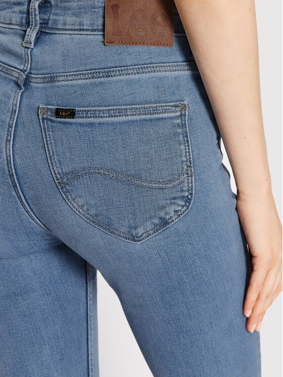 Jean Lee Bleu Fleur Taille 27 - Neuf Avec étiquettes, Coupe Regular Femme