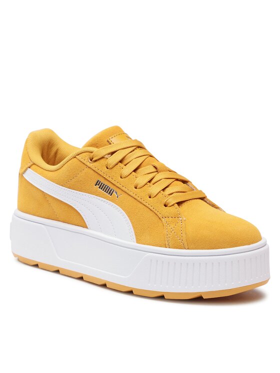 Puma platform shop trace jaune