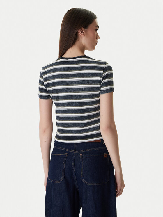 Guess Guess Tricou W6RI41 J1314 Bleumarin Regular Fit