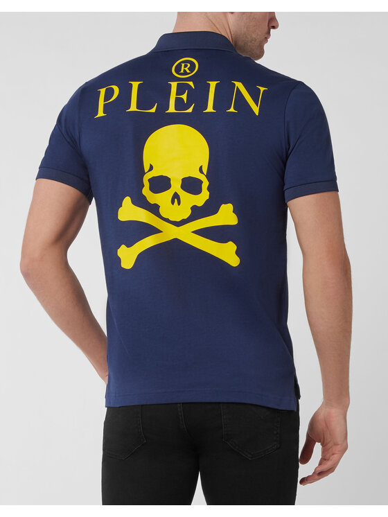 PHILIPP PLEIN PHILIPP PLEIN Polo 215 Celeste Slim Fit