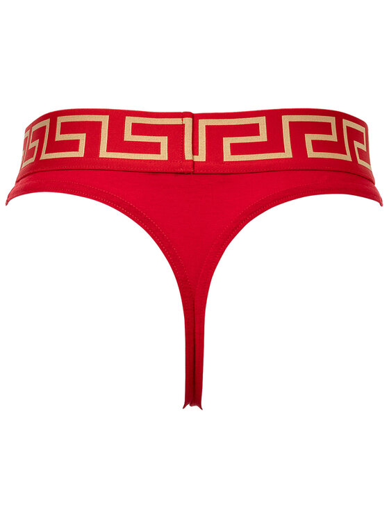 Versace Stringi 26464 Czerwony | Modivo.pl