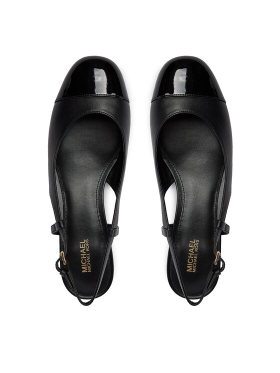 MICHAEL Michael Kors MICHAEL Michael Kors Baleríny Perla Flex Sling Flat 40R4PLFP1L Čierna