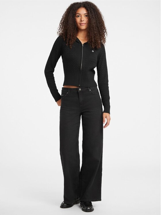 Guess Jeans Guess Jeans Sweter 178654 Czarny Classic Fit