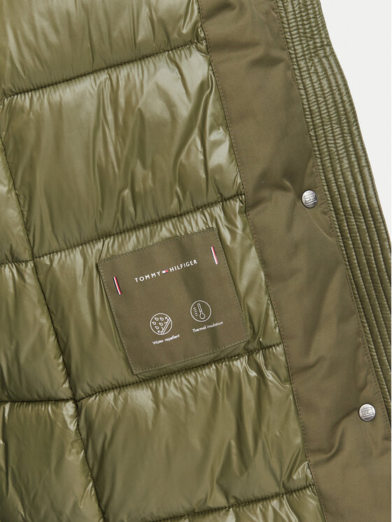 Tommy Hilfiger Tommy Hilfiger Parka WW0WW46533 Zielony Relaxed Fit