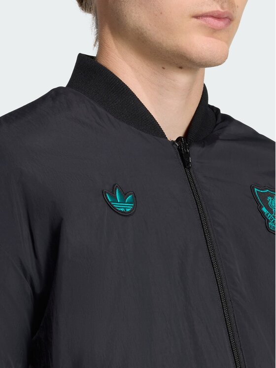 adidas adidas Kurtka wielofunkcyjna Liverpool FC Terrace Icons Czarny Regular Fit