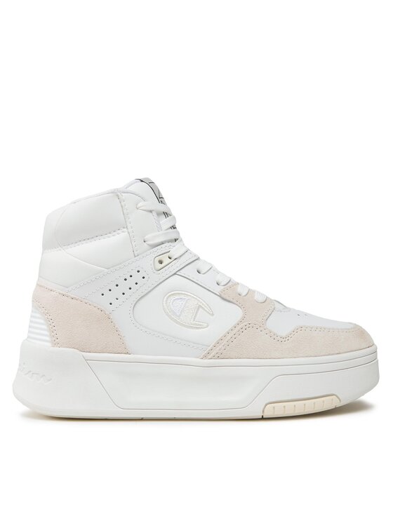 Champion Snīkeri Z80 Hi Platform Sl Mid Cut Shoe S11598-WW001 Balts