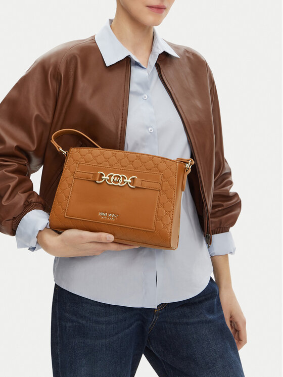 Nine West Geantă CEO-LUNA-III-H242046 Maro