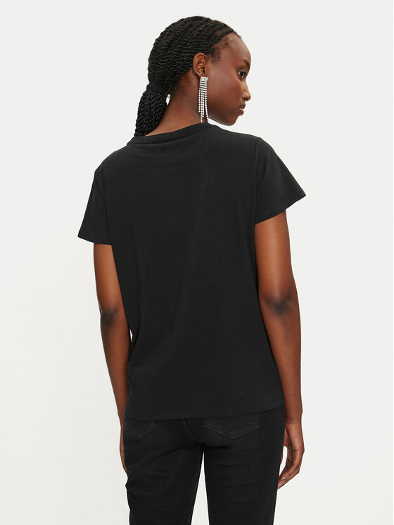Liu Jo Liu Jo T-Shirt TF4205 JS923 Μαύρο Regular Fit