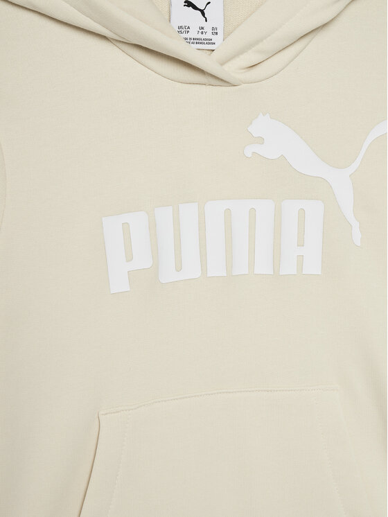 Puma Puma Bluza Ess No. 1 Logo 684897 Beżowy Regular Fit
