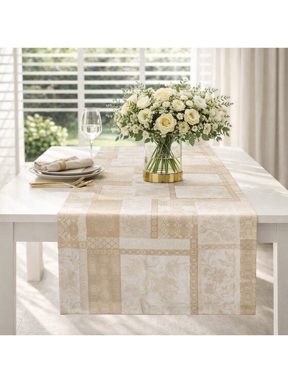 Roseberry Home Roseberry Home Bieżnik Beige Symphony Beżowy