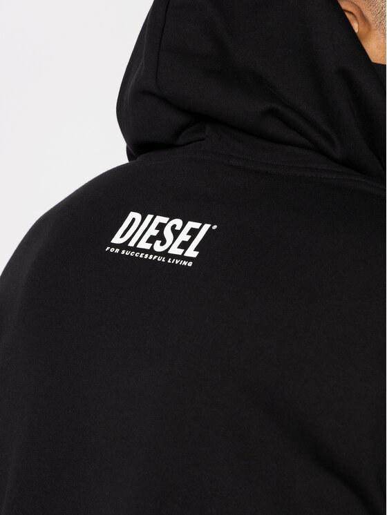 Diesel Diesel Sweatshirt S-Alby-D1 00SATL 0IAEG Noir Regular Fit