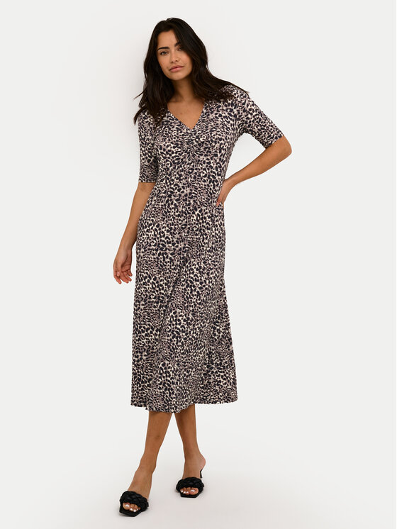 Kaffe Kaffe Ljetna haljina Sivani 10508555 Crna Regular Fit