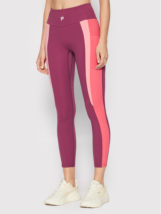 Fila Colanți Rabenau FAW0042 Violet Slim Fit