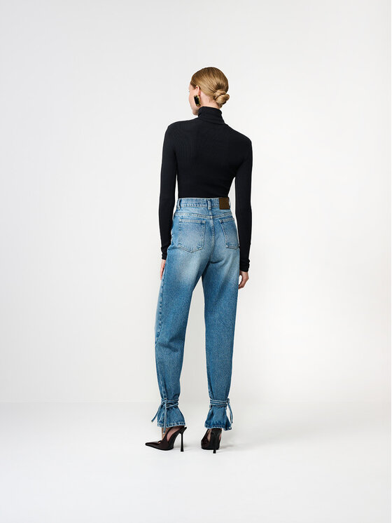 La Mania La Mania Jeansy CANO Niebieski Basic Fit