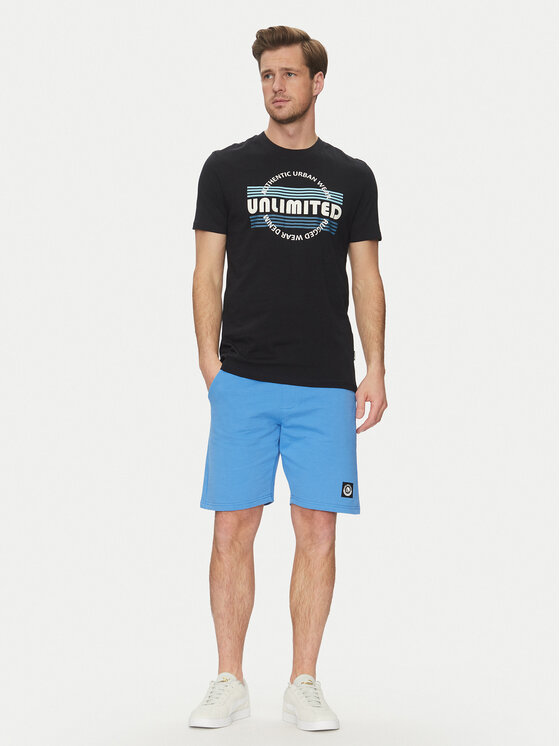 Blend Blend T-Shirt 20718276 Czarny Regular Fit