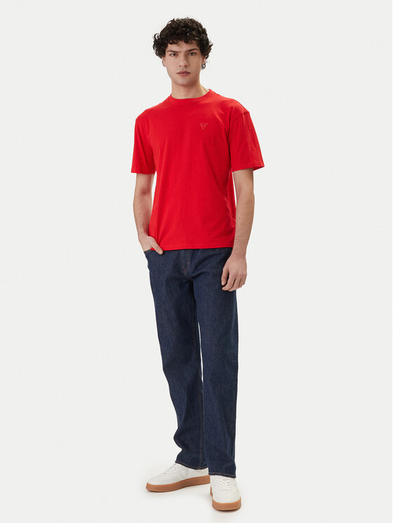 Guess Guess T-shirt F6GI11 K8HM4 Crvena Regular Fit