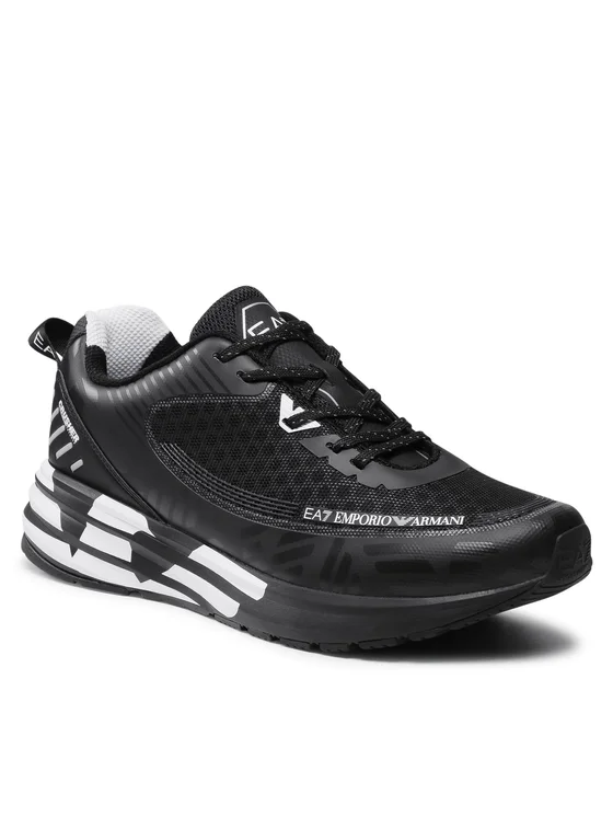EA7 Emporio Armani Sneakers X8X093 XK238 A120 Schwarz