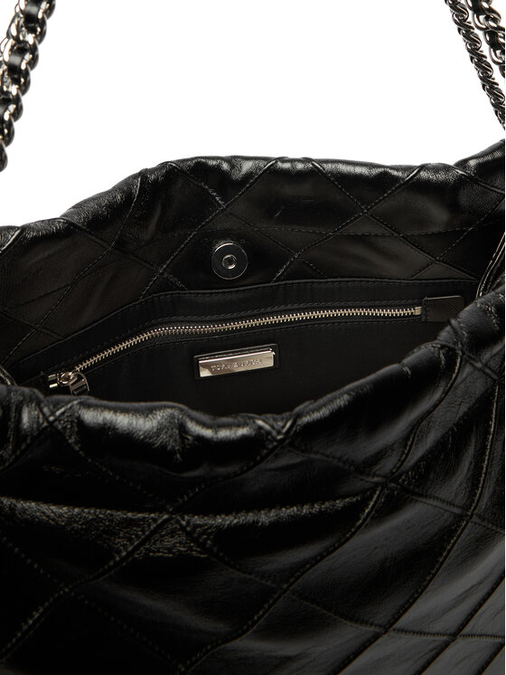 Tory Burch Tory Burch Сумка Fleming Soft Distressed Hobo Bag 165170 Чорний